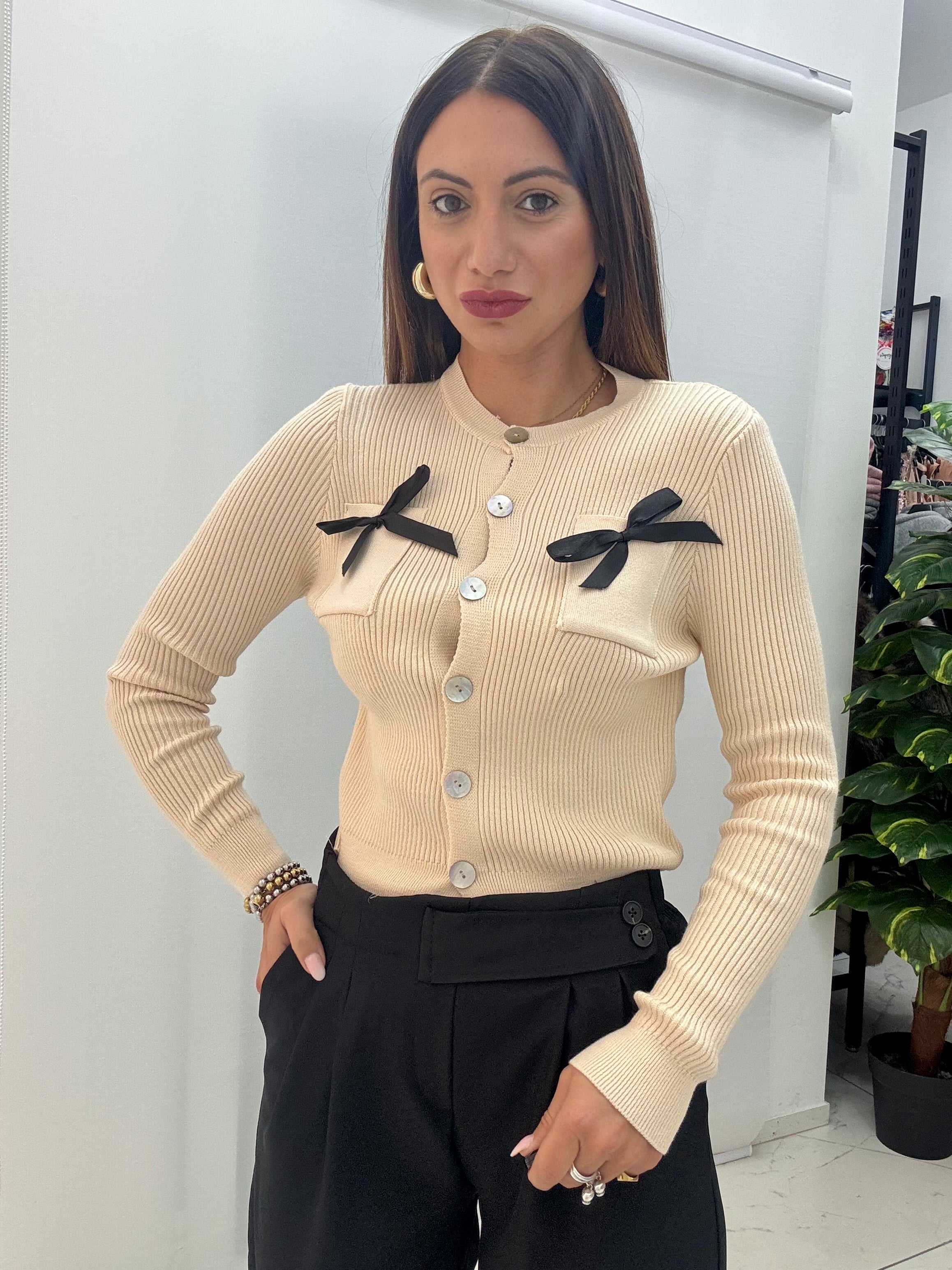 Cardigan Fiocco Chic